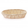 Cesta Polyrattan Ovalada Beige | 23x8.9x5cm
