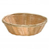 Cesta Polyrattan Redonda Beige | Ø17.8x5cm