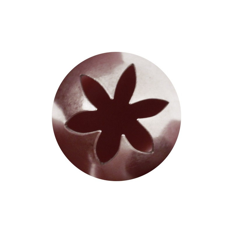 Boquilla Estrella 6P Inox Ø14Xø25X40Mm Sanneng Sn7082