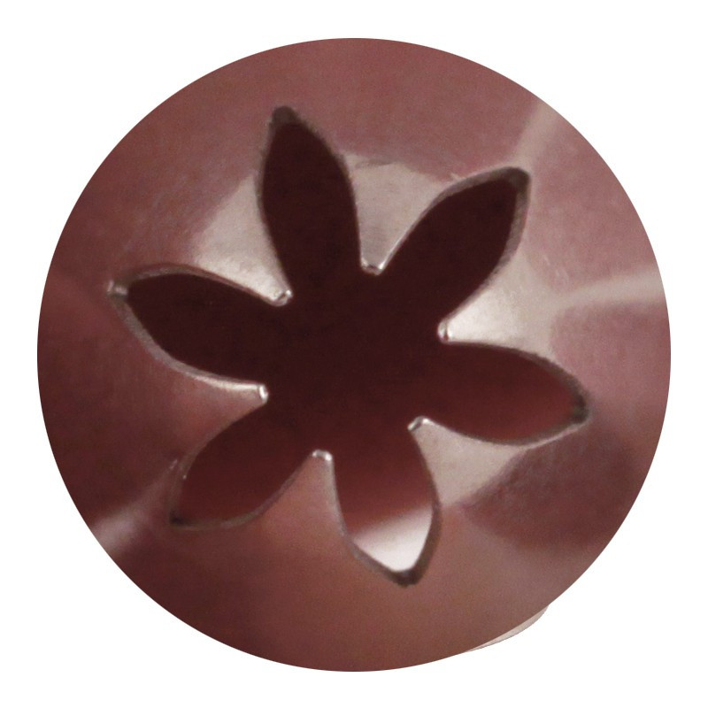 Boquilla Estrella 6P Inox 25X42Mm Sanneng Sn7084