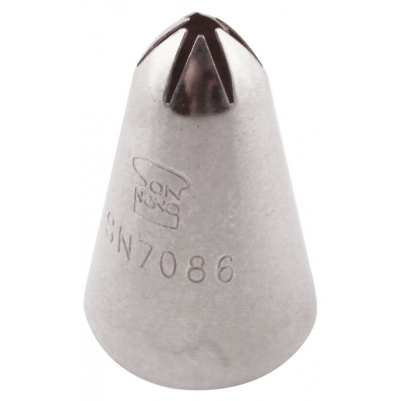 Boquilla Estrella 6P Inox Ø8.5Xø17X30Mm Sanneng Sn7086