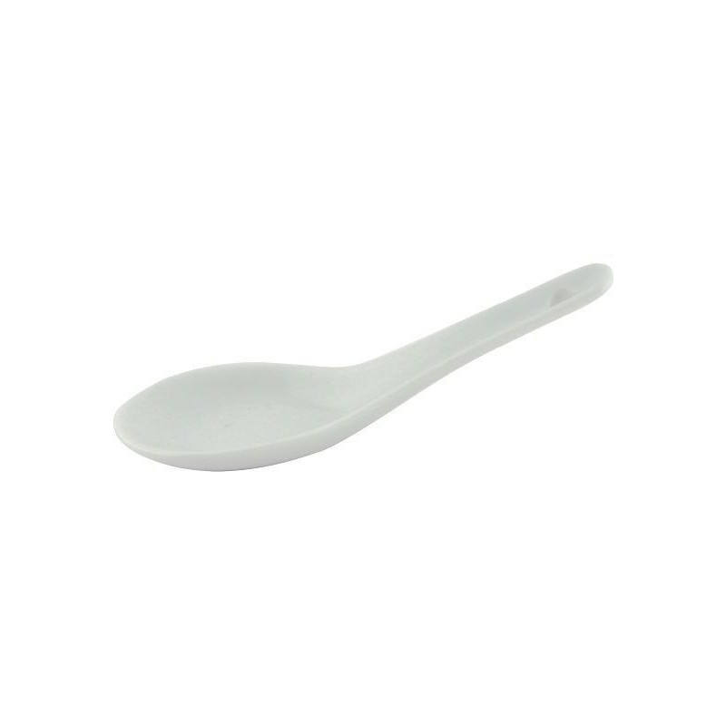 Cuchara Cóctel Castello | Set 12 Cuchara Degustación Porcelana de 12cm