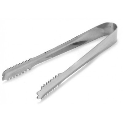 Pinza Hielo Inox 17Cm