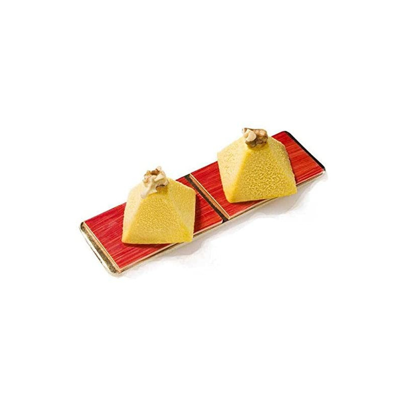 Molde Piramide Silicon Silikomart 7.1X4Cm