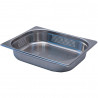 Depósito gastronorm perforado 1/2 6.5cm acero inoxidable 0.6mm Big Chef