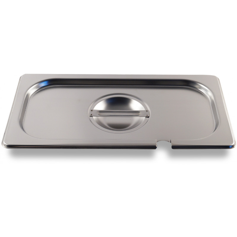 Tapa con muesca para depósito gastronorm 1/3 acero inoxidable Big Chef