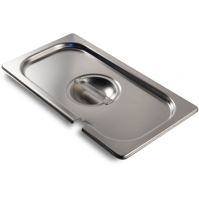 Tapa con muesca para depósito gastronorm 1/3 acero inoxidable Big Chef