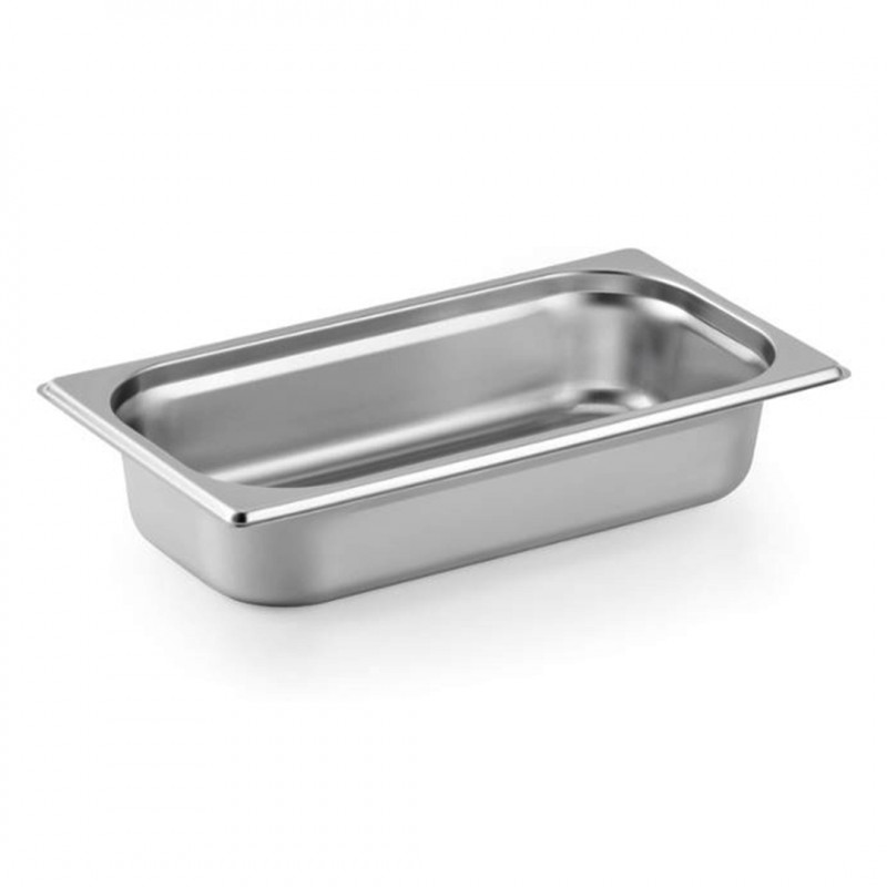 Depósito gastronorm 1/3 6.5cm acero inoxidable 0.6mm Big Chef