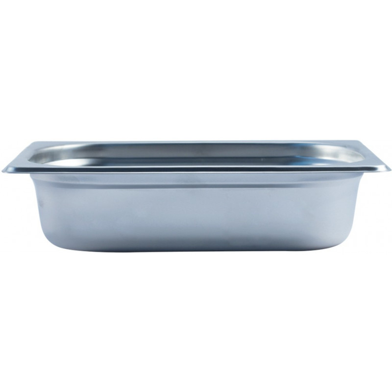 Depósito gastronorm 1/4 6.5cm acero inoxidable 0.6mm Big Chef