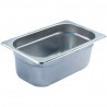 Depósito gastronorm 1/4 10cm acero inoxidable 0.6mm Big Chef
