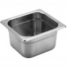 Depósito gastronorm 1/6 10cm acero inoxidable 0.6mm Big Chef