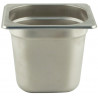 Depósito gastronorm 1/6 15cm acero inoxidable 0.6mm Big Chef