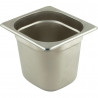 Depósito gastronorm 1/6 15cm acero inoxidable 0.6mm Big Chef
