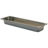 Depósito gastronorm 2/4 6.5cm acero inoxidable 0.6mm Big Chef