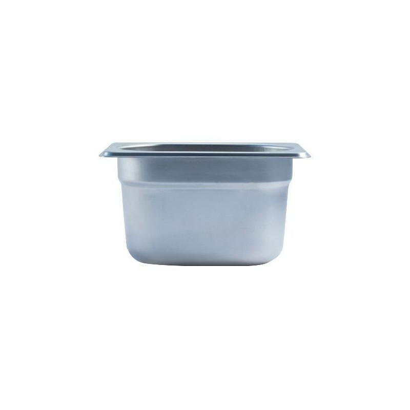 Depósito gastronorm 1/9 10cm acero inoxidable 0.6mm Big Chef