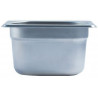 Depósito gastronorm 1/9 10cm acero inoxidable 0.6mm Big Chef