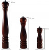 Molinillo Pimienta Madera Caoba 20Cm