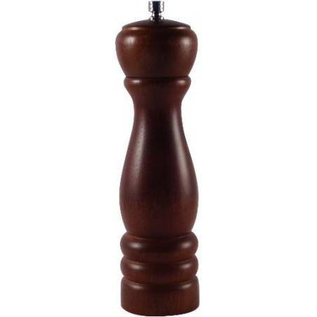 Molinillo Pimienta Madera Caoba 20Cm