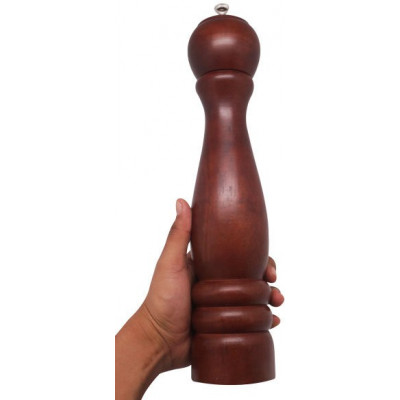 Molinillo Pimienta Madera Caoba 46Cm