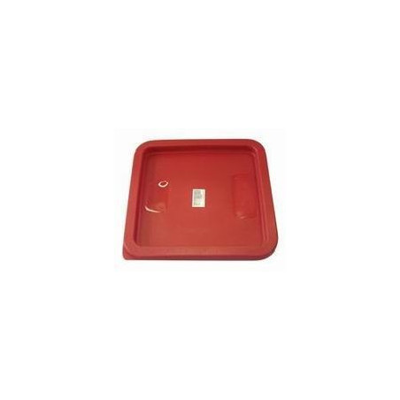 Tapa Contenedor Roja Poliestireno 23Cm