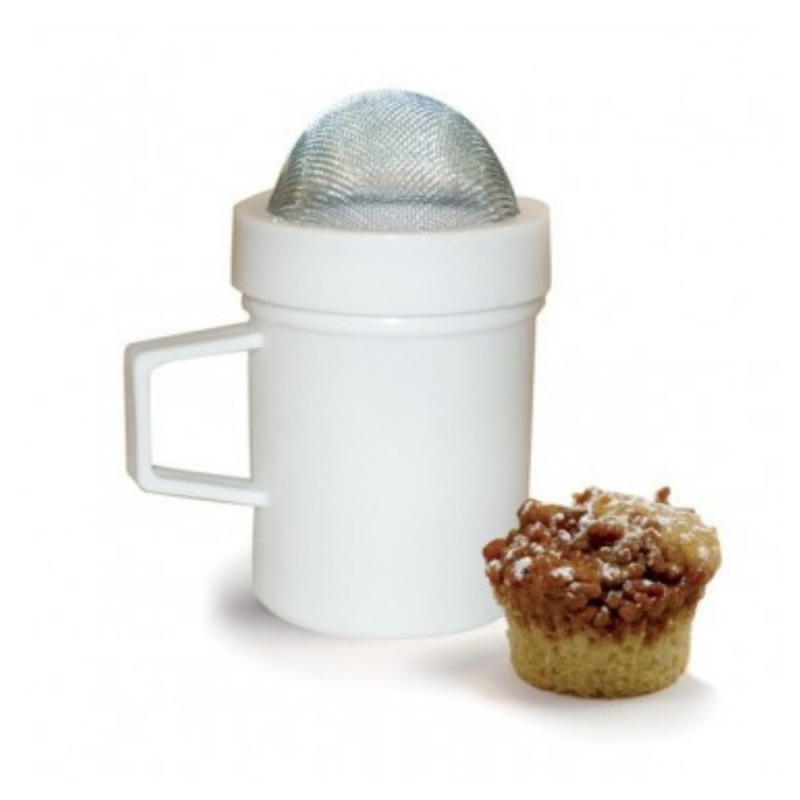 Espolvoreador Azucar Flor 230ml con Asa Plástico