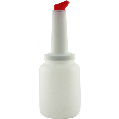 Botella Bar 2L Plast Transp C Lar C/Dosif