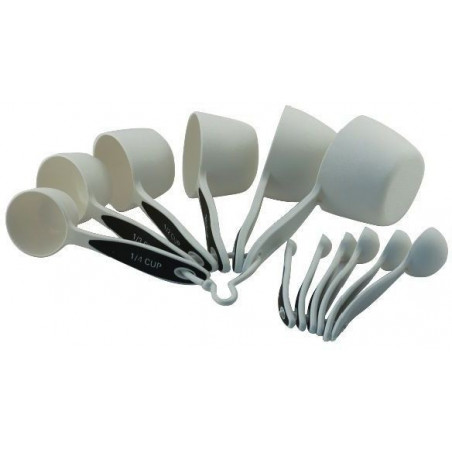 Cuchara/Taza Medidora Norpro Plast 12Pzs 1.2Ml/230Ml